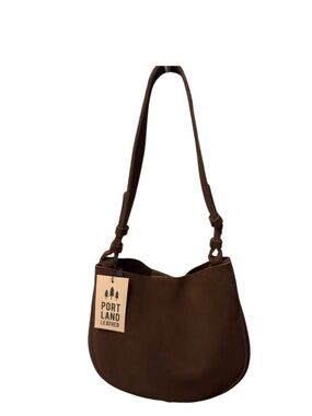 Portland Leather Small Olivia in Stagecoach Shoulder Bag